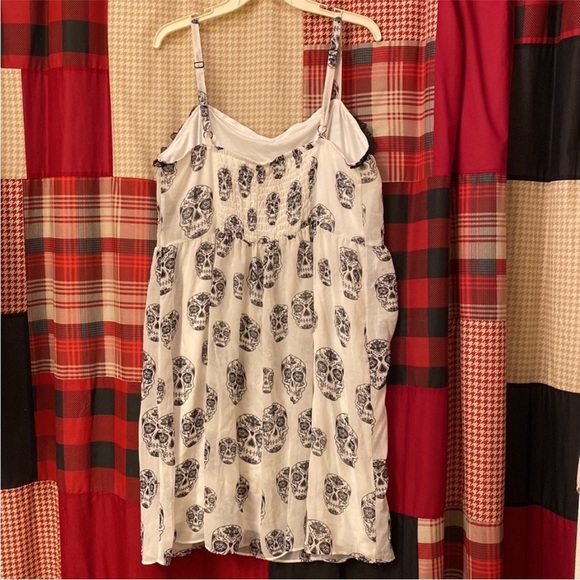NWT Torrid hot topic Tripp sugar skull corset lace up dress - Picture 2 of 4